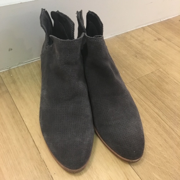 Dolce Vita Shoes - Dark Grey Dolce Vita suede booties